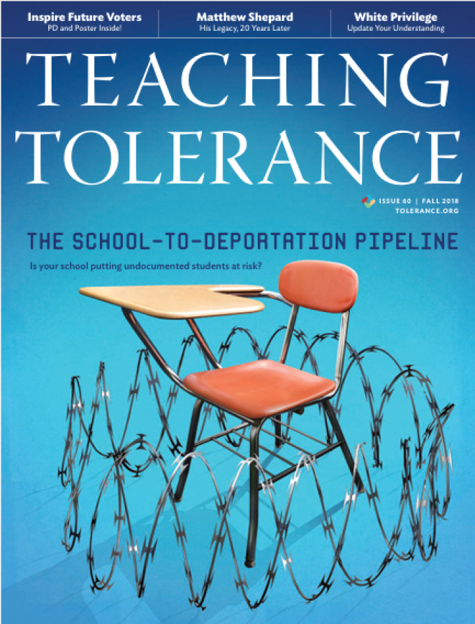 Cover of Fall 2018 Issue of Teaching Tolerance