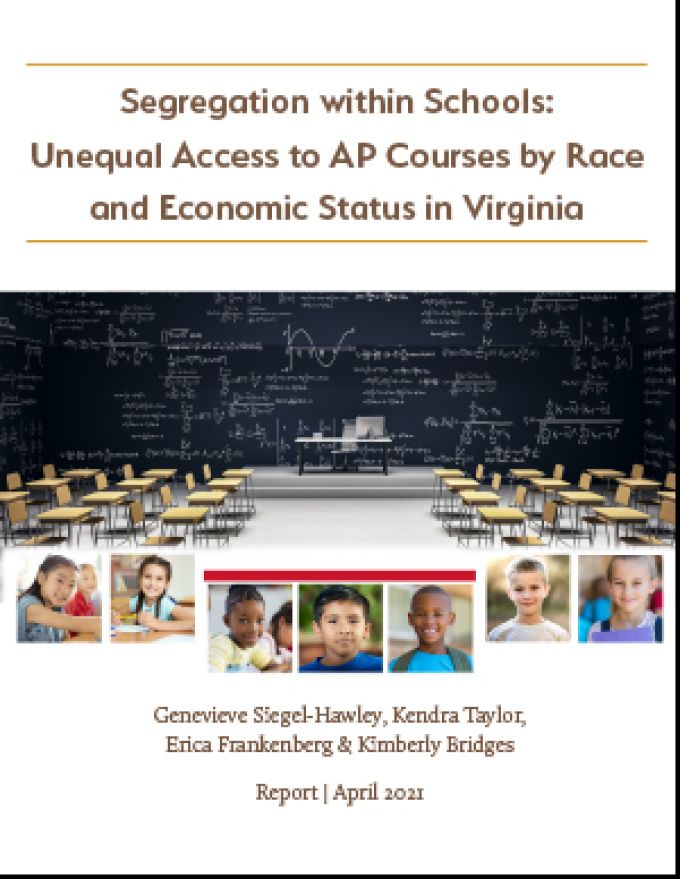 Segregation within Schools Unequal Access Virginia 2021 Cover